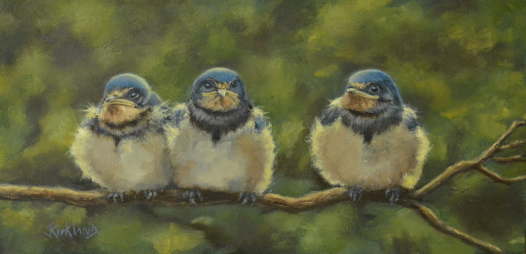 In Quiet Company 8x16 $550 at Hunter Wolff Gallery